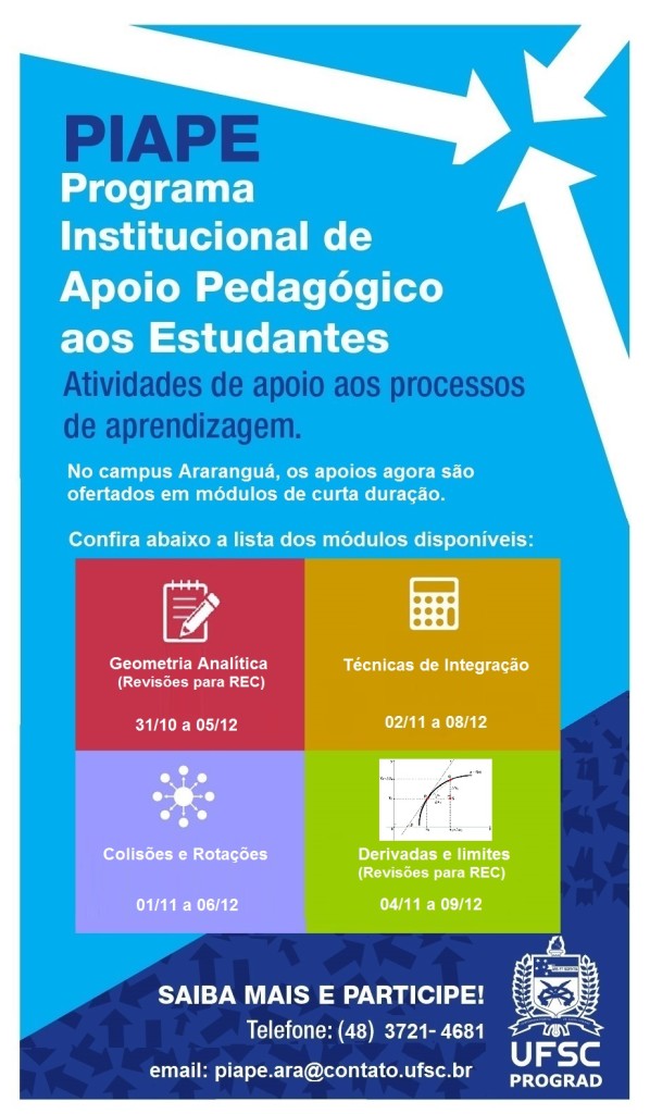 Apoio Pedagógico Cartaz - 3 modulos